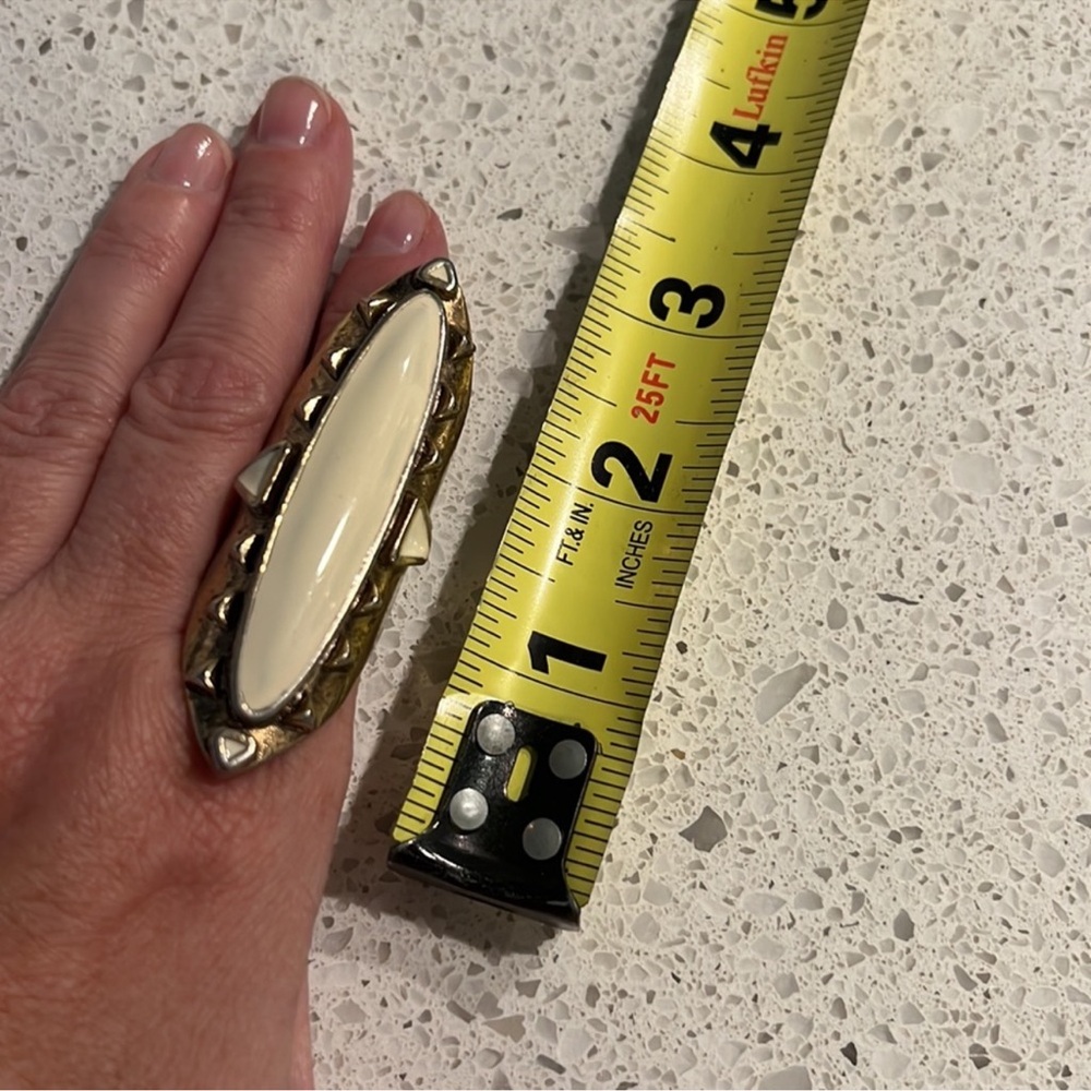 Low Luv Erin wasson large boho statement ring size 9